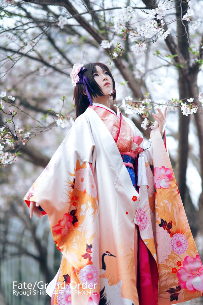 Fate/GrandOrder 两仪式 cosplay