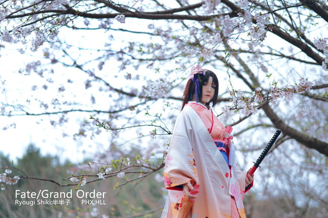 Fate/GrandOrder 两仪式 cosplay