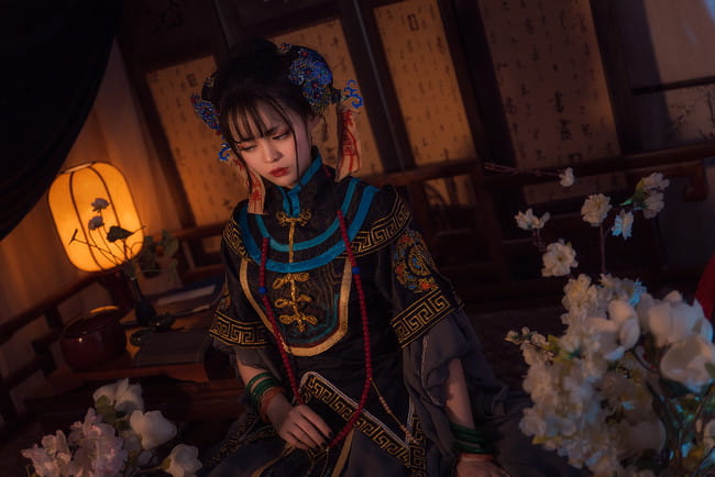 奇迹暖暖 幽冥仙主 cosplay