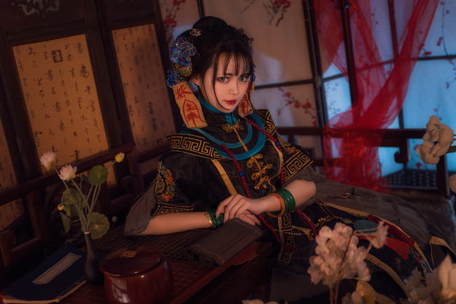 奇迹暖暖 幽冥仙主 cosplay