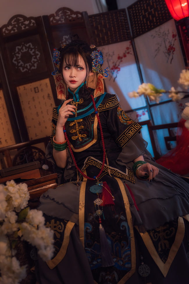 奇迹暖暖 幽冥仙主 cosplay