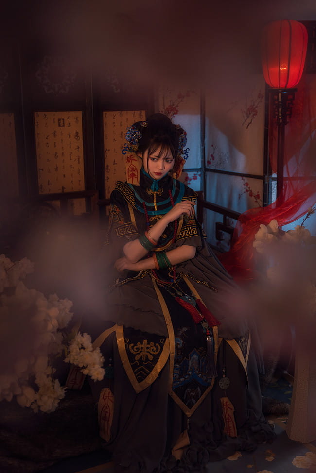 奇迹暖暖 幽冥仙主 cosplay