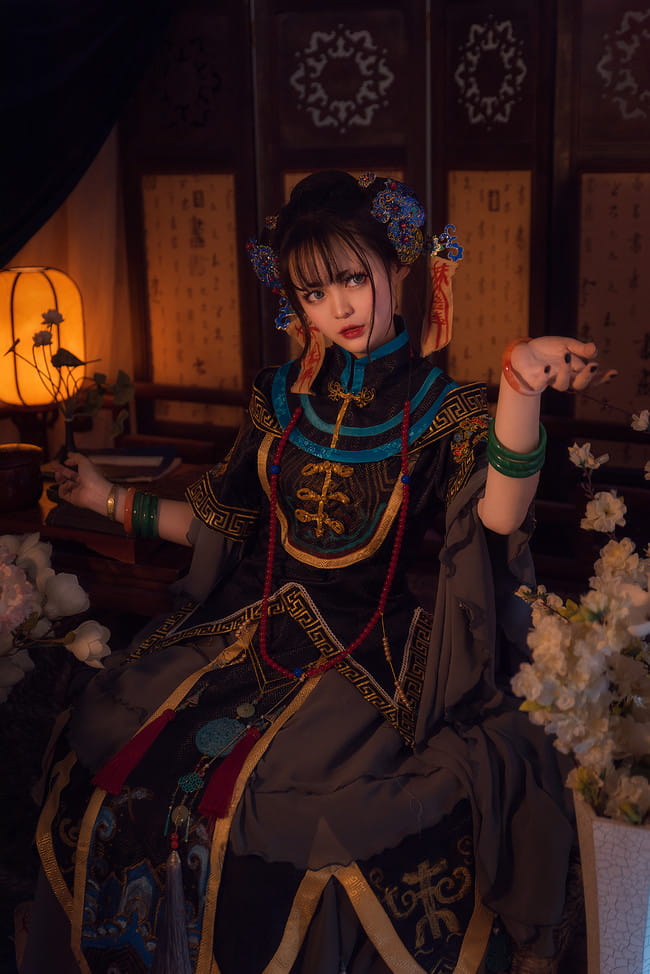 奇迹暖暖 幽冥仙主 cosplay