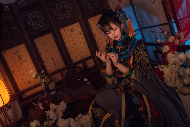 奇迹暖暖 幽冥仙主 cosplay