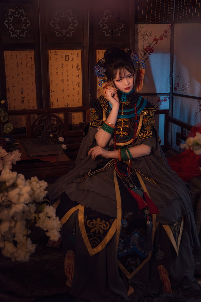 奇迹暖暖 幽冥仙主 cosplay