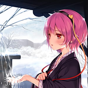 学习知识要善于思考 思考 再思考 二次元女生头像