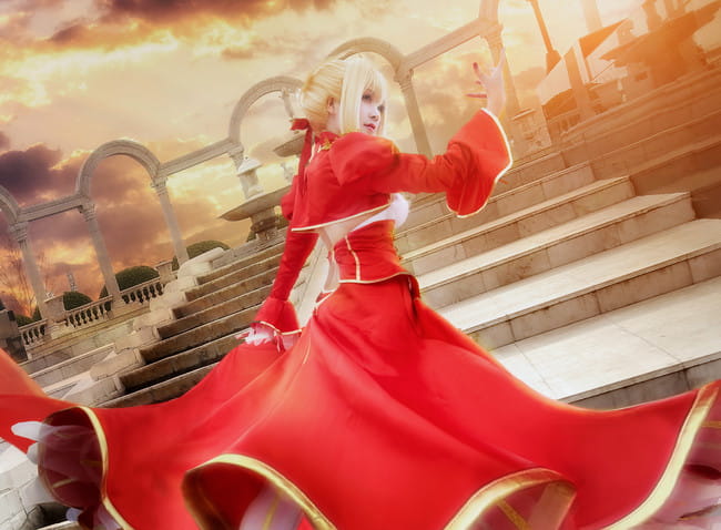 fgo尼禄战斗服 cosplay
