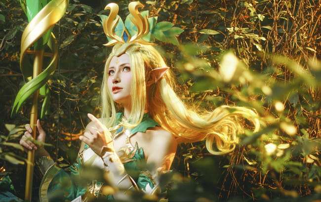 王者荣耀Cosplay——王昭君-精灵公主