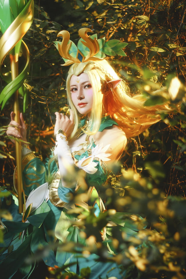 王者荣耀Cosplay——王昭君-精灵公主