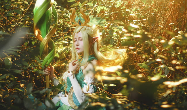 王者荣耀Cosplay——王昭君-精灵公主