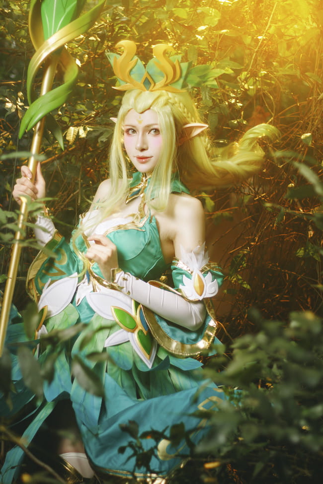 王者荣耀Cosplay——王昭君-精灵公主