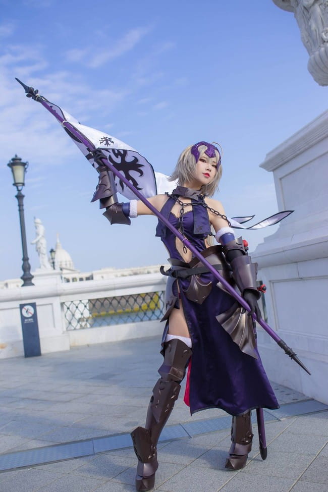 黑贞德X黑Saber cosplay