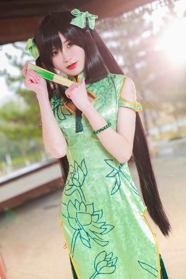 #王者荣耀#孙尚香同人旗袍#