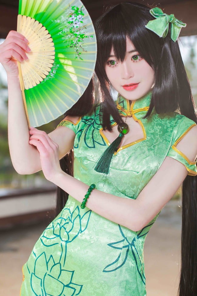 #王者荣耀#孙尚香同人旗袍#