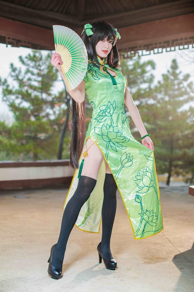 #王者荣耀#孙尚香同人旗袍#