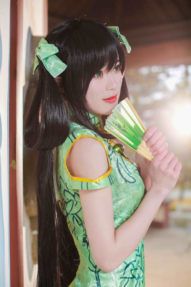 #王者荣耀#孙尚香同人旗袍#