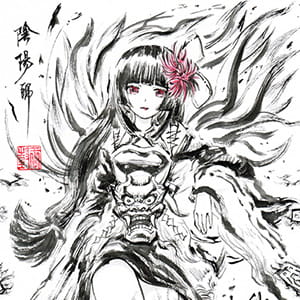 轴 是因为有梦想 二次元女生头像