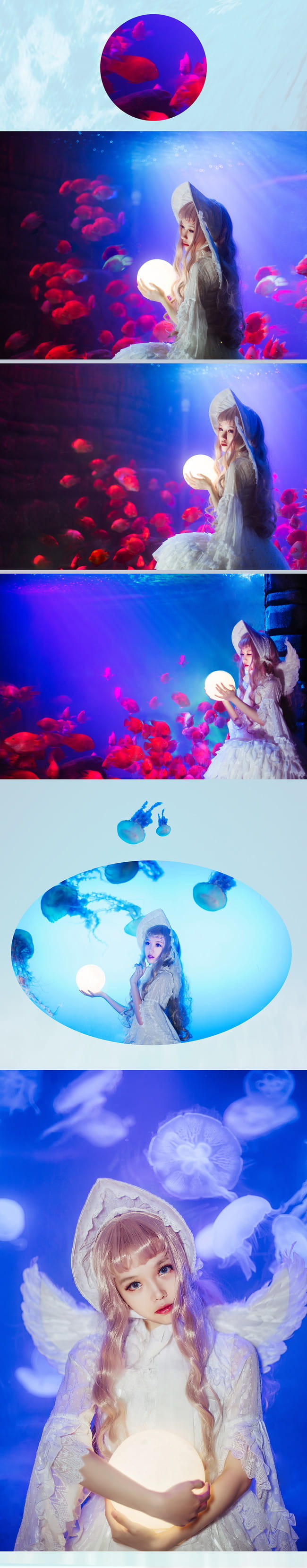 堕入深海的天使 少女写真集(1)