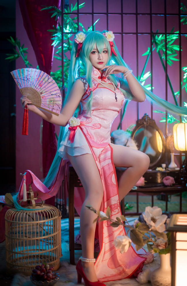 初音未来MIKUcos百乐门歌女