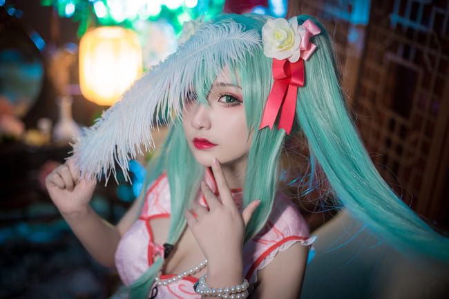 初音未来MIKUcos百乐门歌女