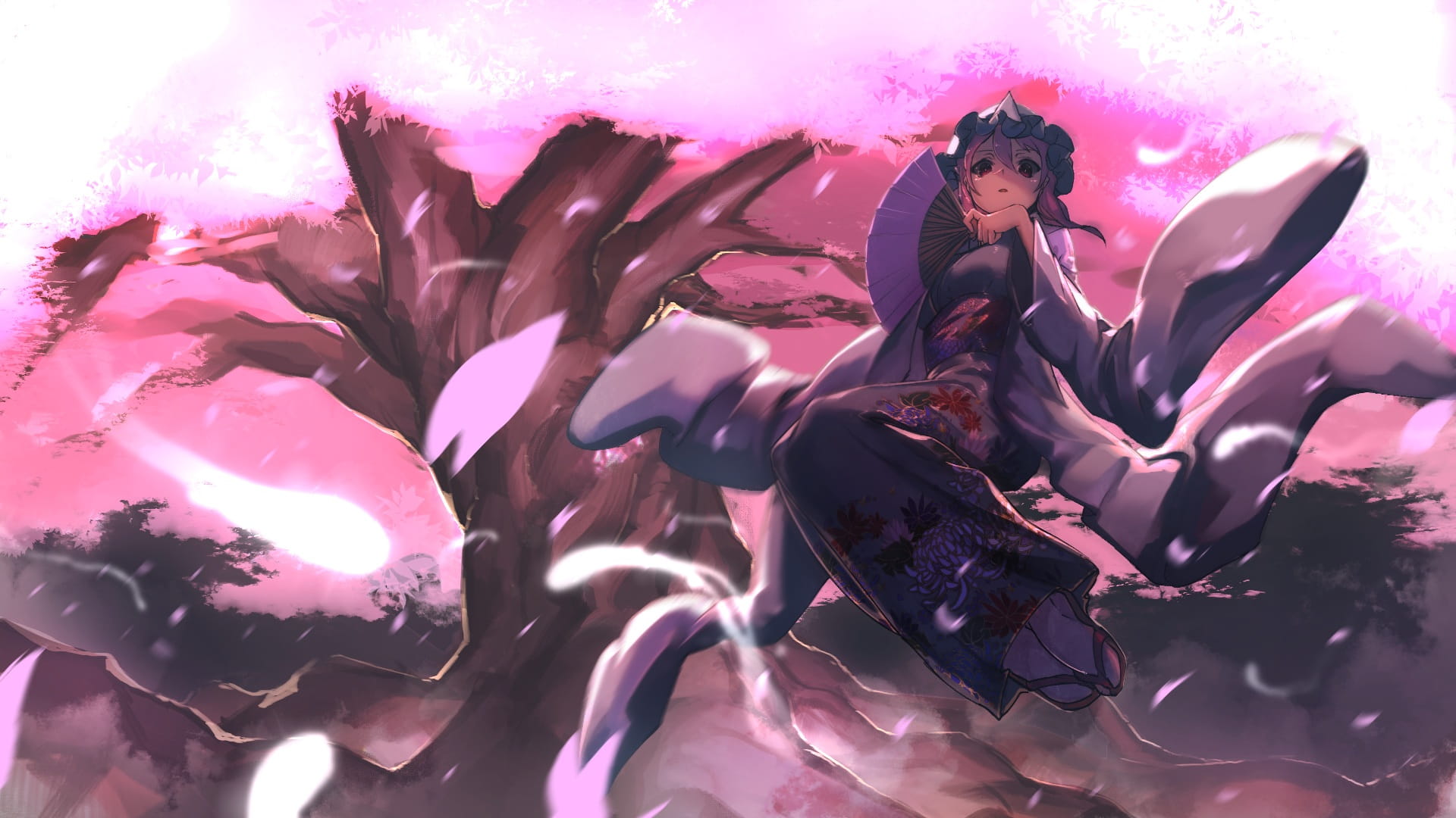 一人一半的伞下 伸手就能触及的距离动漫壁纸20180413期(1)