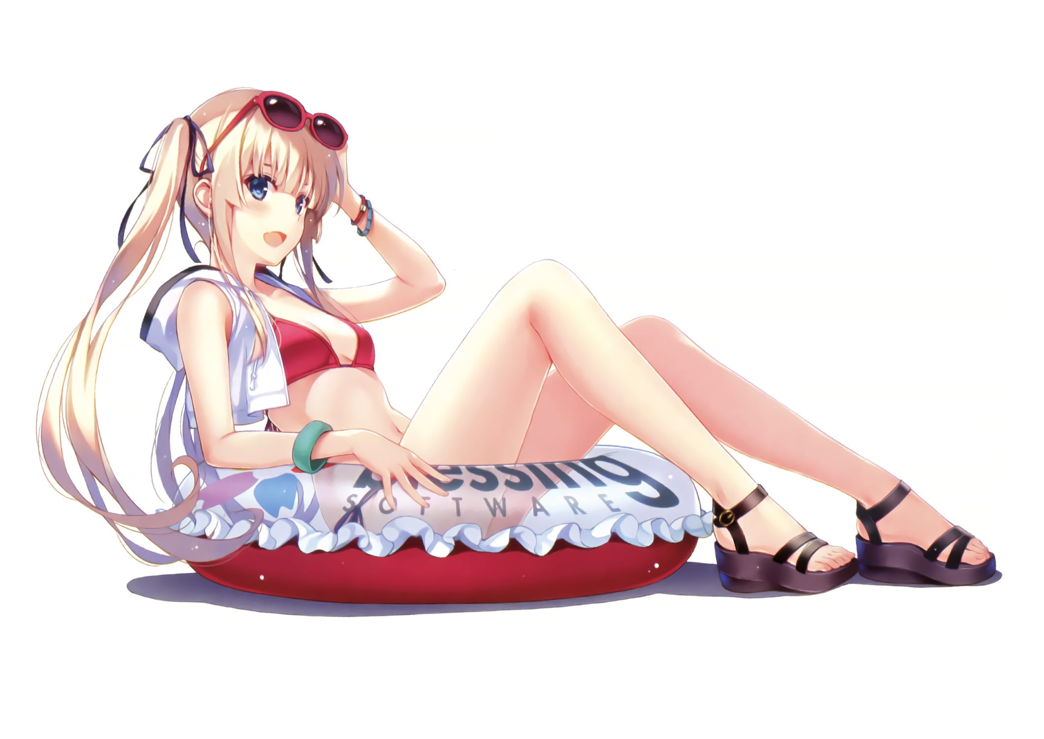 一人一半的伞下 伸手就能触及的距离动漫壁纸20180413期(1)