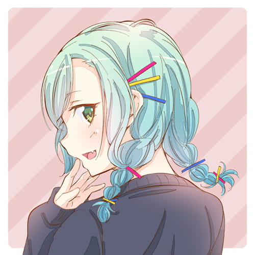 吃一颗糖 今天的日子又是甜的 唯美女生头像