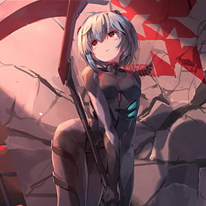 对不起 这个时候我不知道该用什么表情 二次元女生头像