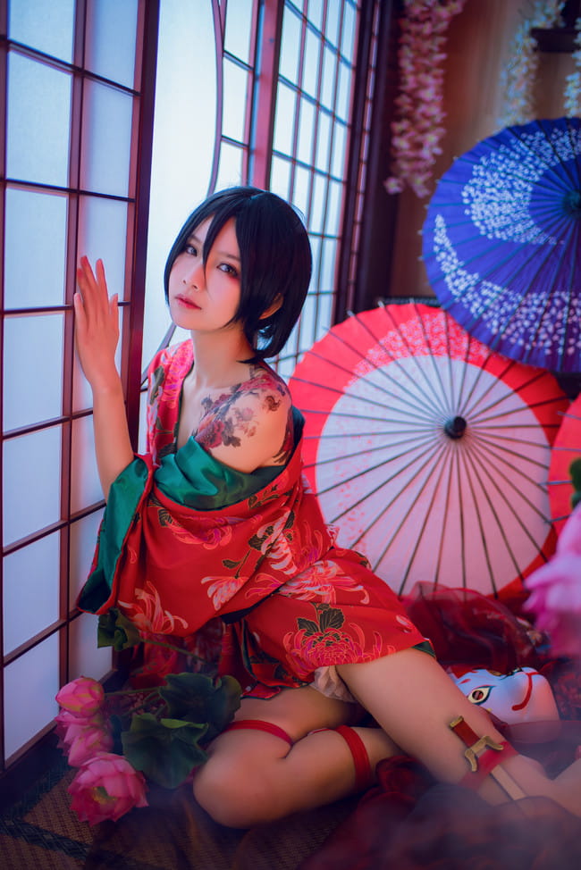 艳汉 吉原诗郎 cosplay