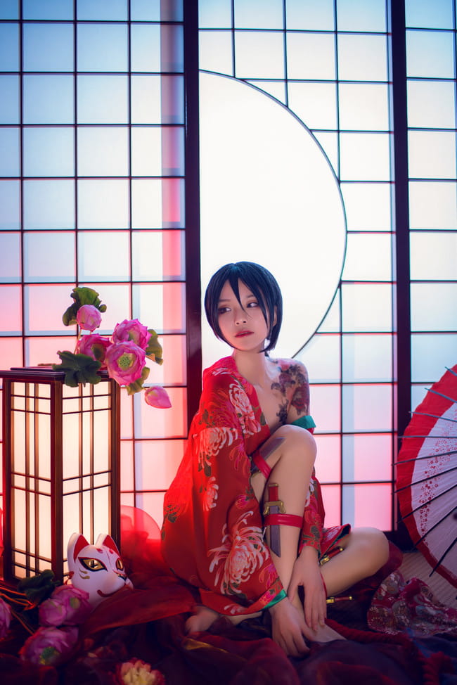 艳汉 吉原诗郎 cosplay