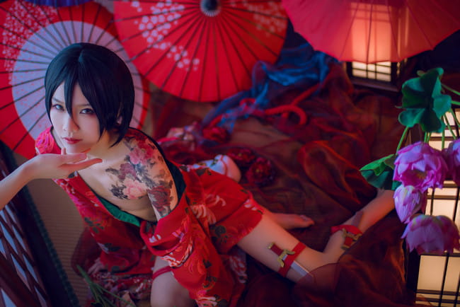 艳汉 吉原诗郎 cosplay