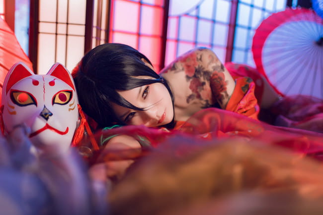 艳汉 吉原诗郎 cosplay