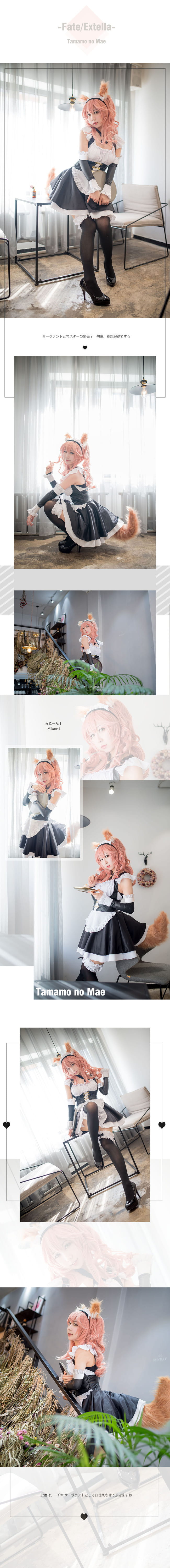 Fate/EXTELLA 玉藻前 cosplay