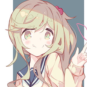 生命中可能会刮风下雨  二次元女生头像