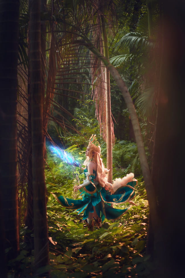 王者荣耀 王昭君 精灵公主 cosplay(1)