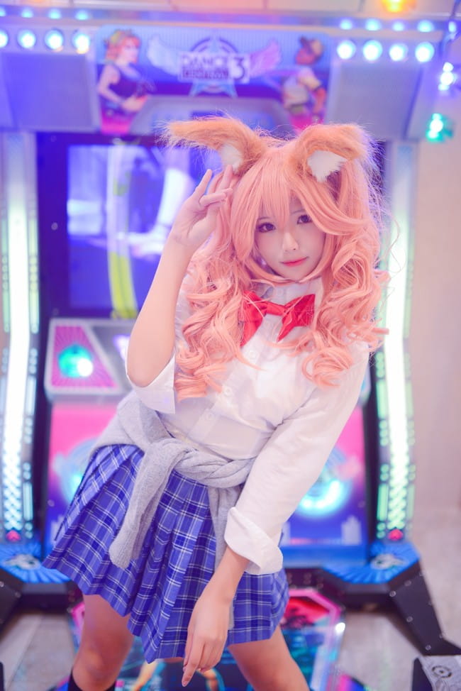 《Fate/Grand Order》玉藻前cosplay