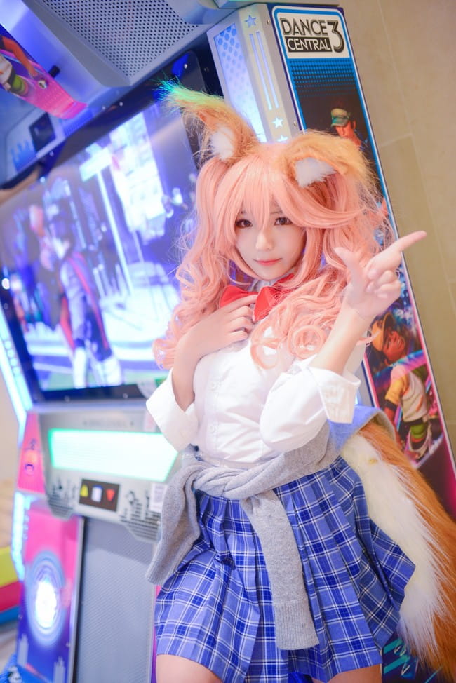 《Fate/Grand Order》玉藻前cosplay