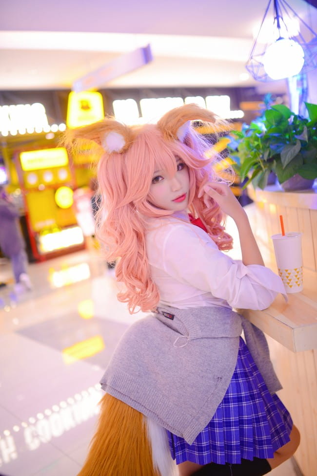 《Fate/Grand Order》玉藻前cosplay