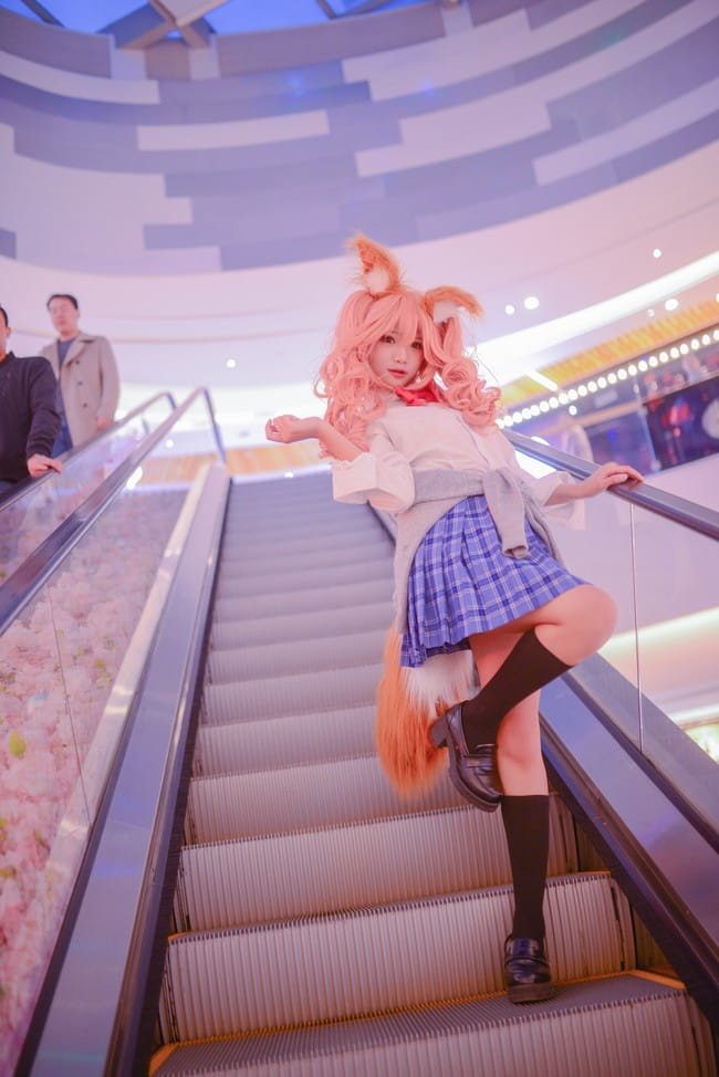 《Fate/Grand Order》玉藻前cosplay