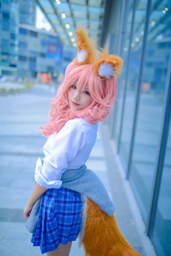 《Fate/Grand Order》玉藻前cosplay