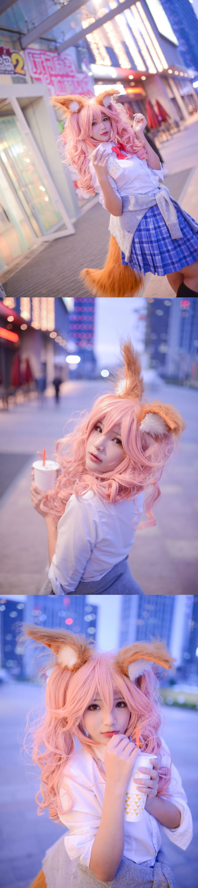 《Fate/Grand Order》玉藻前cosplay