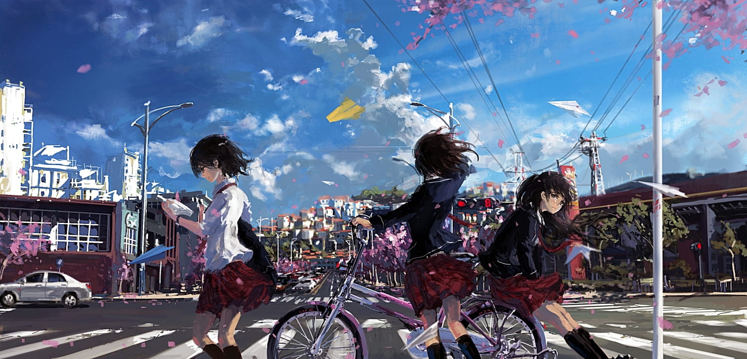 樱花特辑 动漫壁纸20180424期(1)