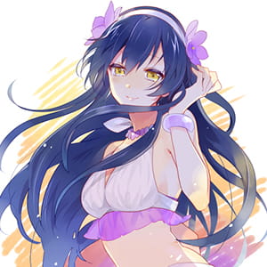 如果每个人都能为自己的所爱付诸努力 二次元女生头像