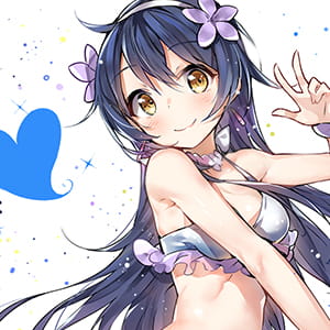 如果每个人都能为自己的所爱付诸努力 二次元女生头像