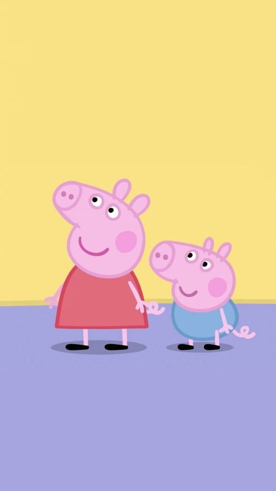 小猪佩奇社会人手机壁纸 动漫手机壁纸