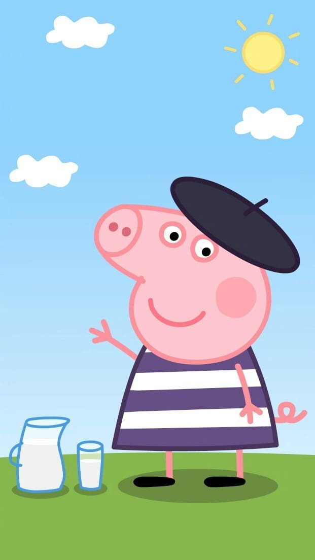 小猪佩奇社会人手机壁纸 动漫手机壁纸