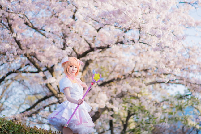 魔卡少女樱 木之本樱 cosplay图片(1)