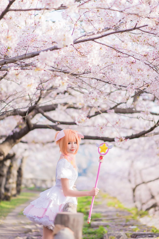 魔卡少女樱 木之本樱 cosplay图片(1)