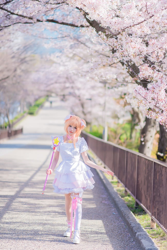 魔卡少女樱 木之本樱 cosplay图片(1)