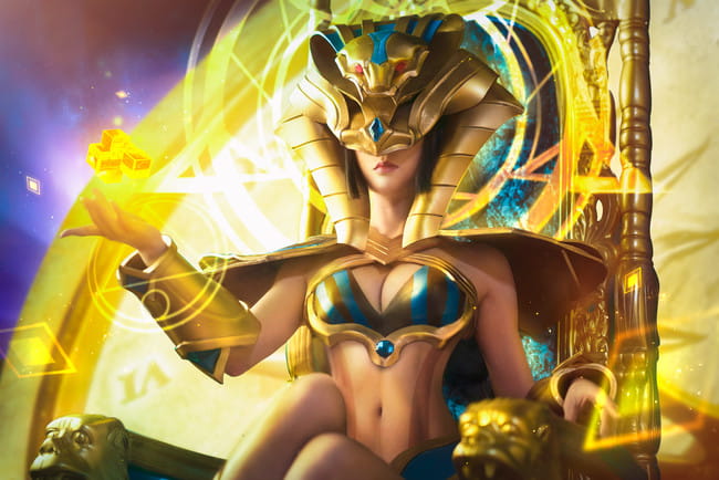 王者荣耀 女娲 尼罗河女神cosplay图片(1)